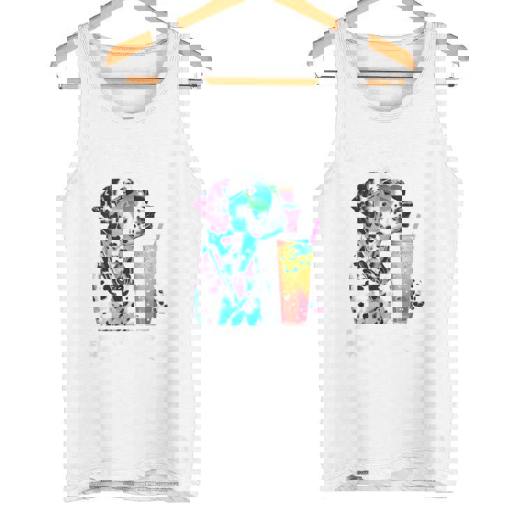 面白いtシャツ ダルメシアン イヌ わんこ メンズ 犬好き グッズ おもしろ 面白い 服 ネタ わんこ タンクトップ