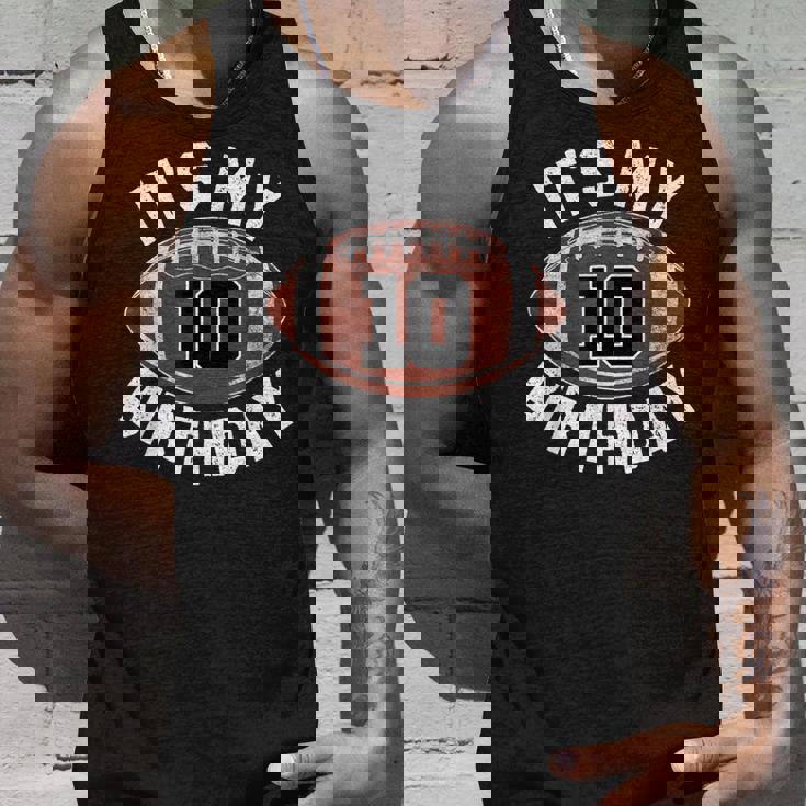 10歳の誕生日 フットボール 10歳 男の子 スポーツパーティー キッズ タンクトップ 彼への贈り物