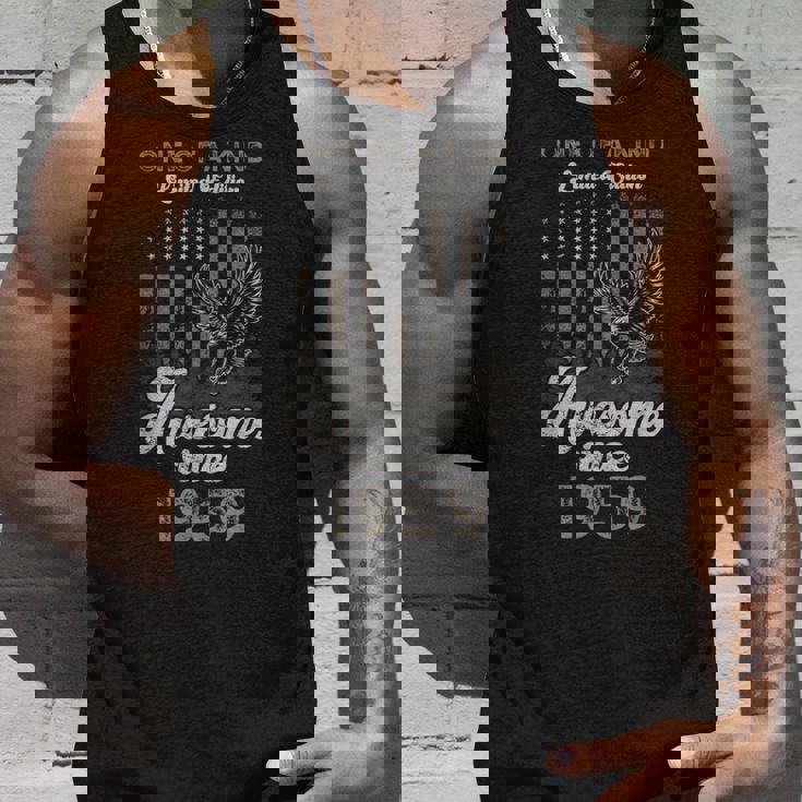 1959年、アメリカ国旗、イーグル、67歳の誕生日、愛国的 タンクトップ 彼への贈り物