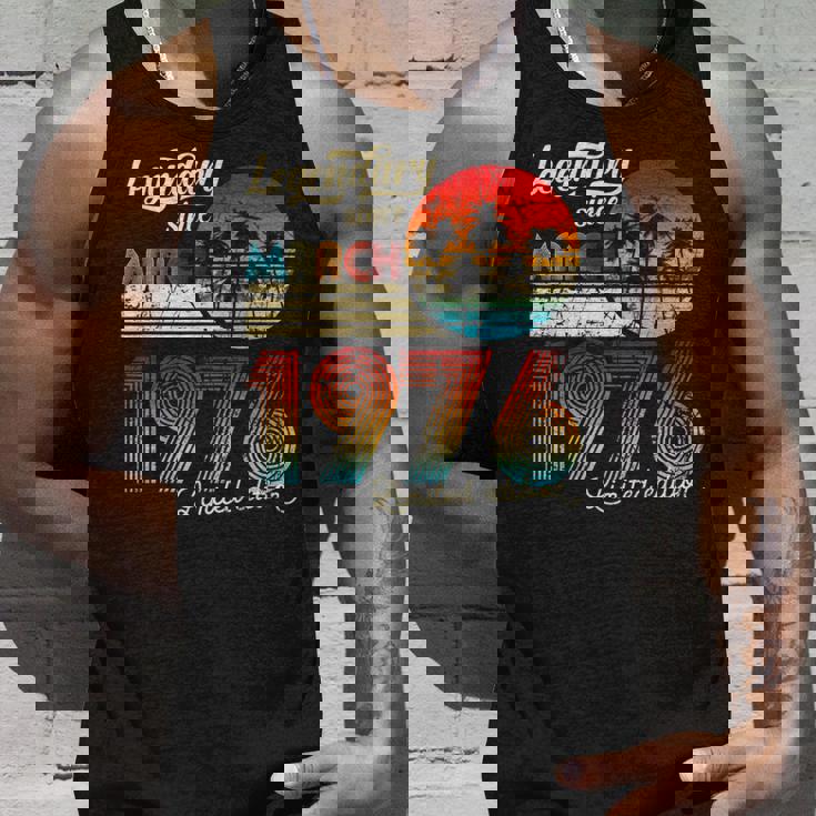 1976年3月から誕生日伝説のギフト タンクトップ 彼への贈り物