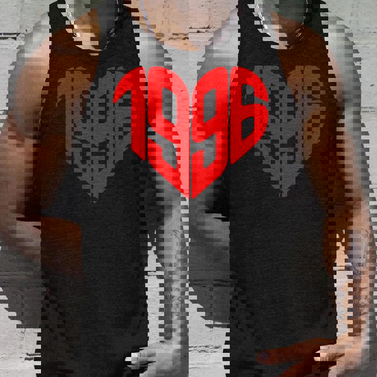 1996年ハート型ヴィンテージ 1996年ハート型愛 30歳の誕生日に タンクトップ 彼への贈り物