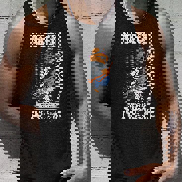 39Th Birthday Legends March 1987Intage 39 Years Old タンクトップ 彼への贈り物