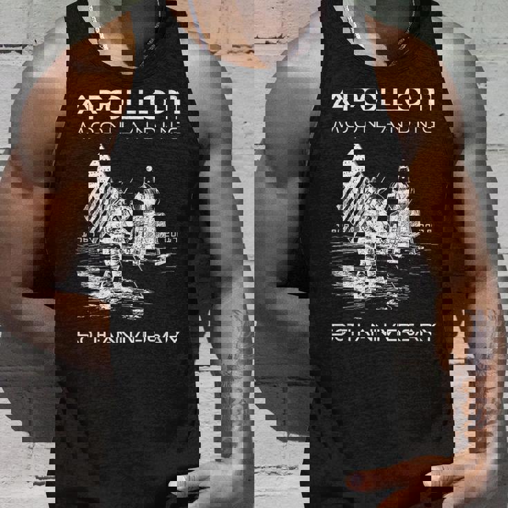 50周年記念 アポロ11号 月面着陸宇宙 ファーストステップ タンクトップ 彼への贈り物