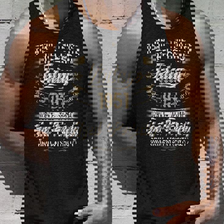 75歳の誕生日プレゼント ヴィンテージ 1951年 男性 面白い 75歳 1951年 長袖tシャツ タンクトップ 彼への贈り物