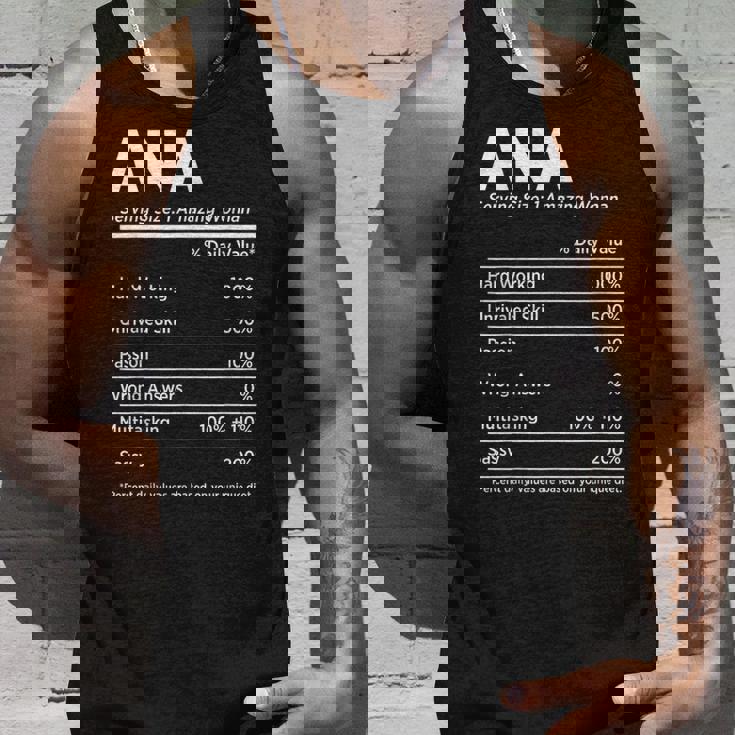 Ana Is My Name おもしろネームタグ タンクトップ 彼への贈り物