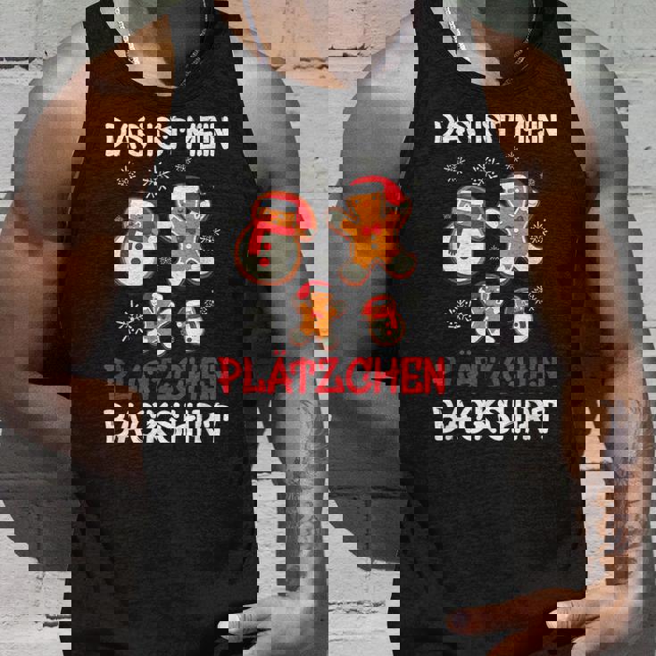 Backen Weihnachten Das Ist Mein Plätzchen Back Tank Top Geschenke für Ihn