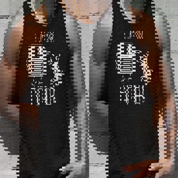 Cute & Usb Floppy Disk I Am Your Father Pun タンクトップ 彼への贈り物