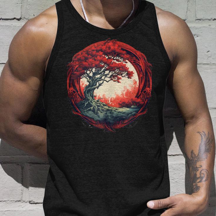 Diseñoikingo Místico Árbol De Laida In Mangas Camiseta sin mangas Regalos para él