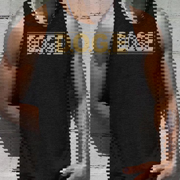 Doge DOGE 政府省 効率性 Meme タンクトップ 彼への贈り物