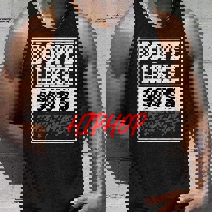 Dope Like 90 s Hip Hop Saying Rap Music Rapper Tank Top Gifts for Him