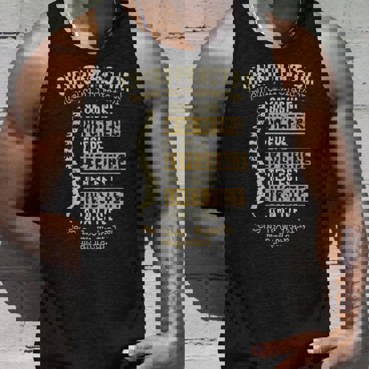 Definition カイロプラクターギフト カイロプラクター タンクトップ 彼への贈り物