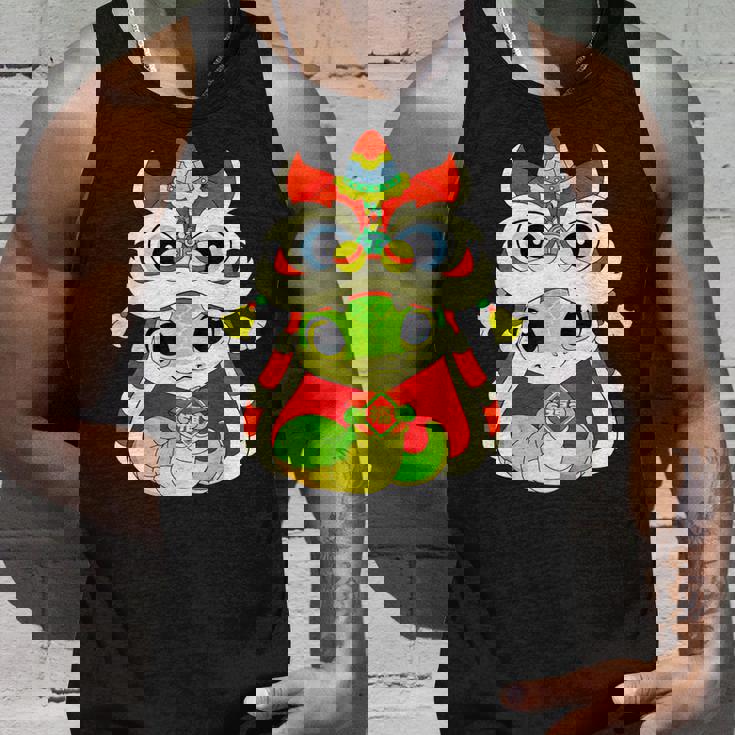 Happy Lunar Chinese New Year 2025 Cute Babynake Dragon タンクトップ 彼への贈り物