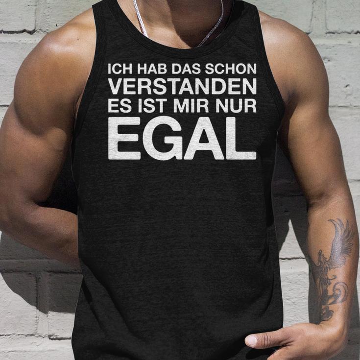 Ich Hab Daschonerstanden 面白いドイツ語の言葉 長袖tシャツ タンクトップ 彼への贈り物