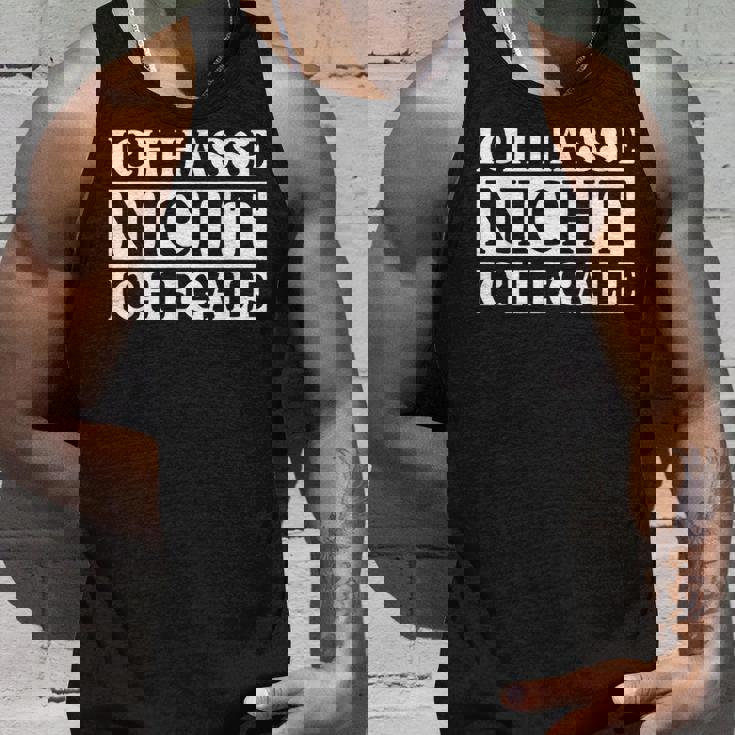 Ich Hasse Nicht Ich Egale ドイツ語のジョーク タンクトップ 彼への贈り物