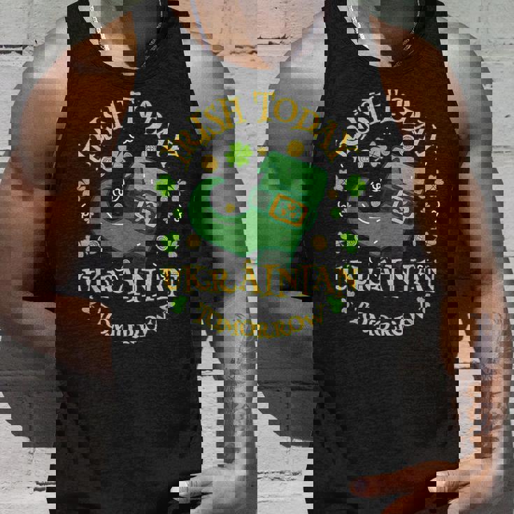 Irish Today ウクライナ Tomorrowt Patrick's Day タンクトップ 彼への贈り物