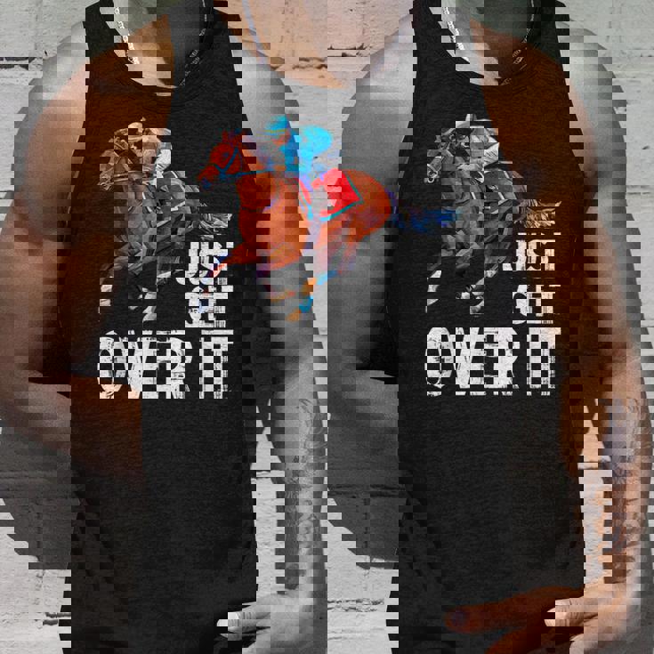 Just Get Over It 馬ショー ジャンピング乗馬 タンクトップ 彼への贈り物