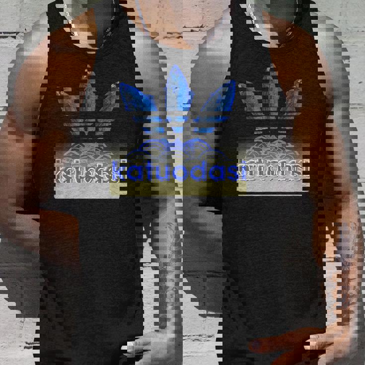 Katuodasi鰹と出汁の和風アートデザイン タンクトップ 彼への贈り物