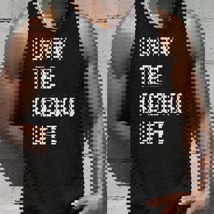 Kazuko の人生を生きている Kazuko 長袖tシャツ タンクトップ 彼への贈り物