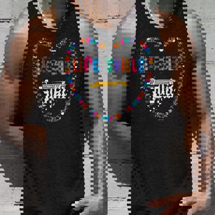 Life Skills Squad Team Be Kind School Life Skills Teacher Tank Top Gifts for Him Life Skills Squad Team Be Kind School Life Skills Teacher Tank Top Gifts for Him