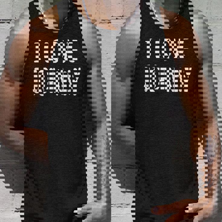 I Love Johnny Love John タンクトップ 彼への贈り物