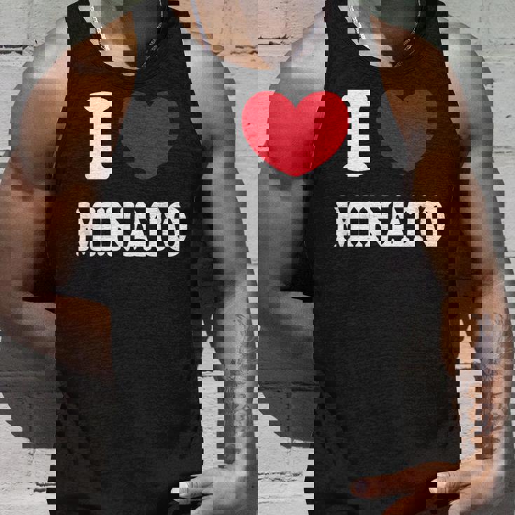 I Love Minato ミナトが大好きです タンクトップ 彼への贈り物