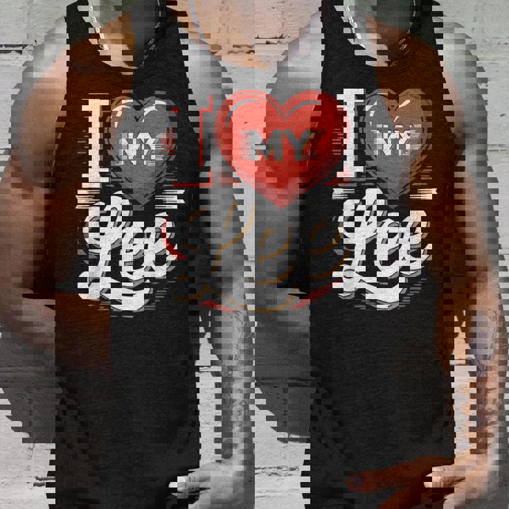 I Love My Lee 名前 Lee タンクトップ 彼への贈り物