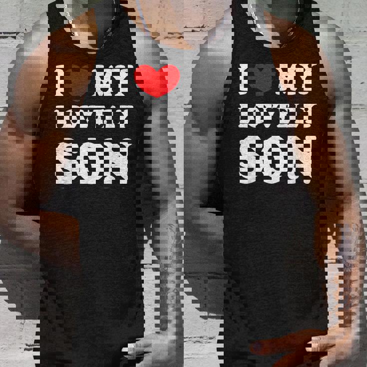 I Love My Lovelyon 愛しい息子を愛しています タンクトップ 彼への贈り物