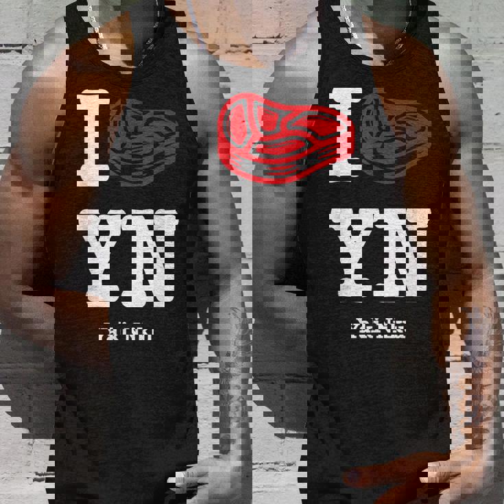 I Love Yakiniku Bbq 日本バーベキュー グルメ ユーモア ガールズ 大 タンクトップ 彼への贈り物