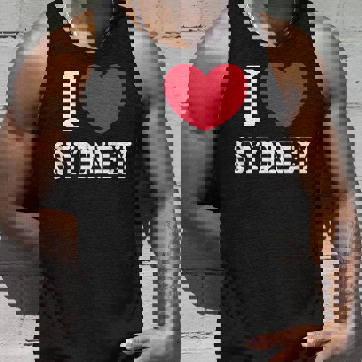 I Loveydney シドニーが大好き タンクトップ 彼への贈り物