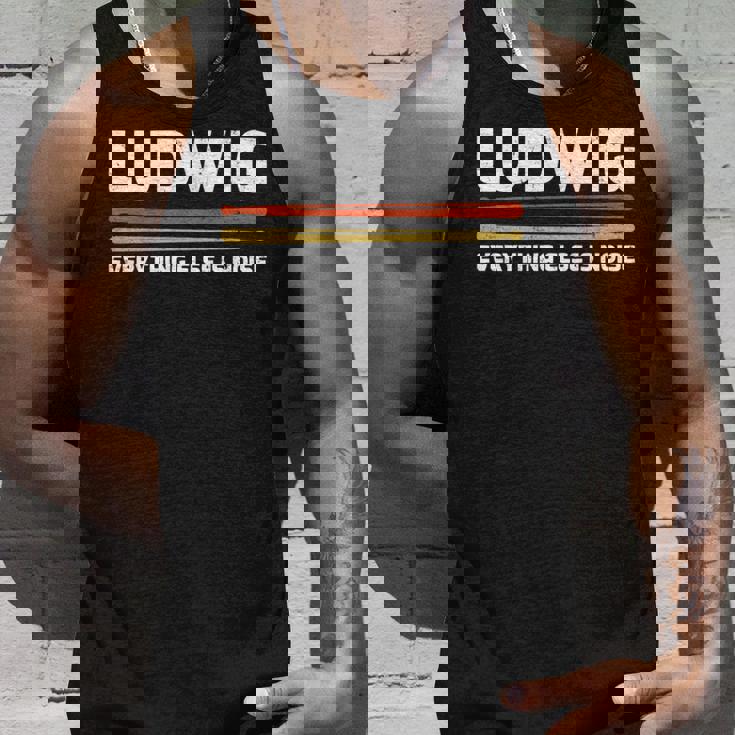 Ludwig Everything Else Is Noise クラシック音楽ドラムスティック 長袖tシャツ タンクトップ 彼への贈り物