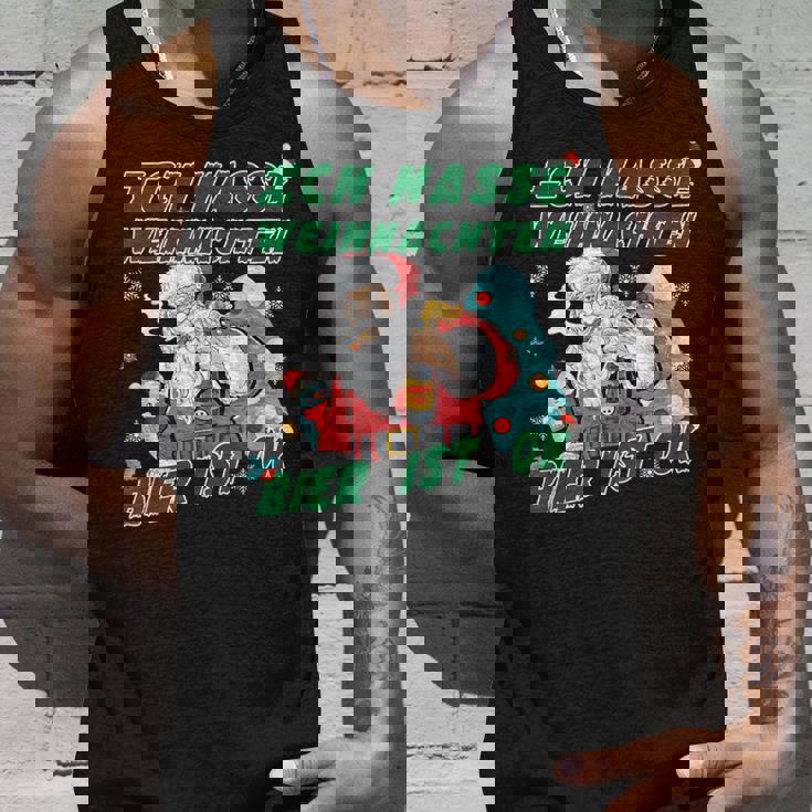 Lustiges I Hate Christmas Ich Hasse Weihnachten Bier Ist Ok Tank Top Geschenke für Ihn