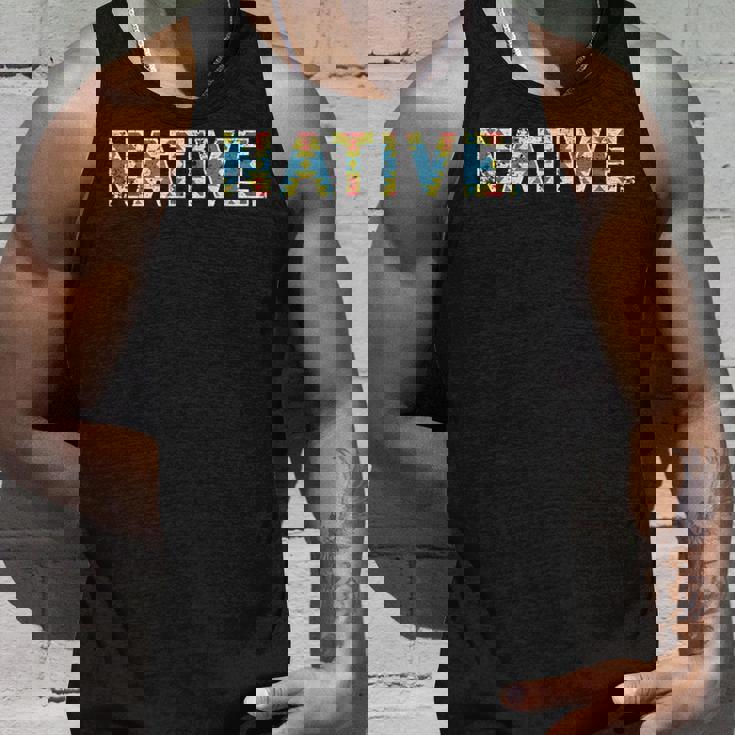 Native America ネイティブアメリカン 先住民 アンティーク調 タンクトップ 彼への贈り物