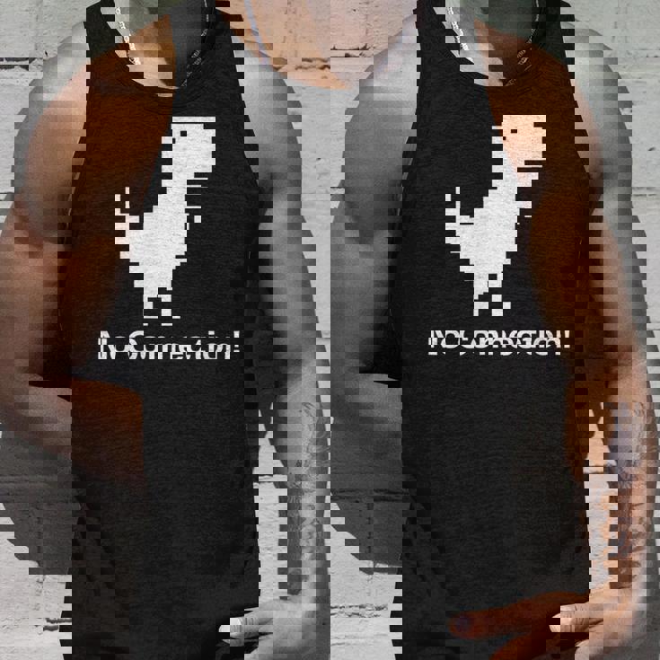 No Internet Dinosaur- No ConnectionChrome Brower タンクトップ 彼への贈り物