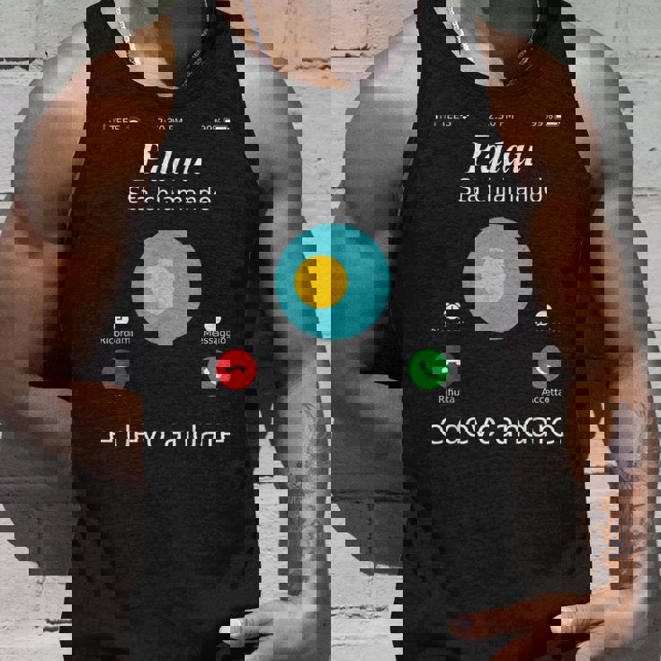 Palau Is Calling And Gotta Go パラオシャツ タンクトップ 彼への贈り物