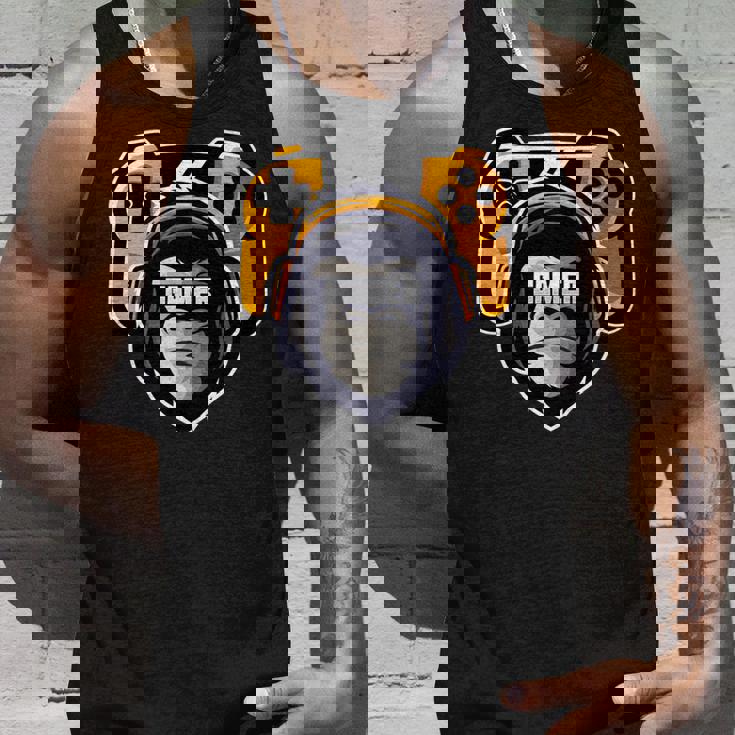 Playtation ゲーマーギフト モンキー ゲームプレーヤー ビデオゲーム 長袖tシャツ タンクトップ 彼への贈り物