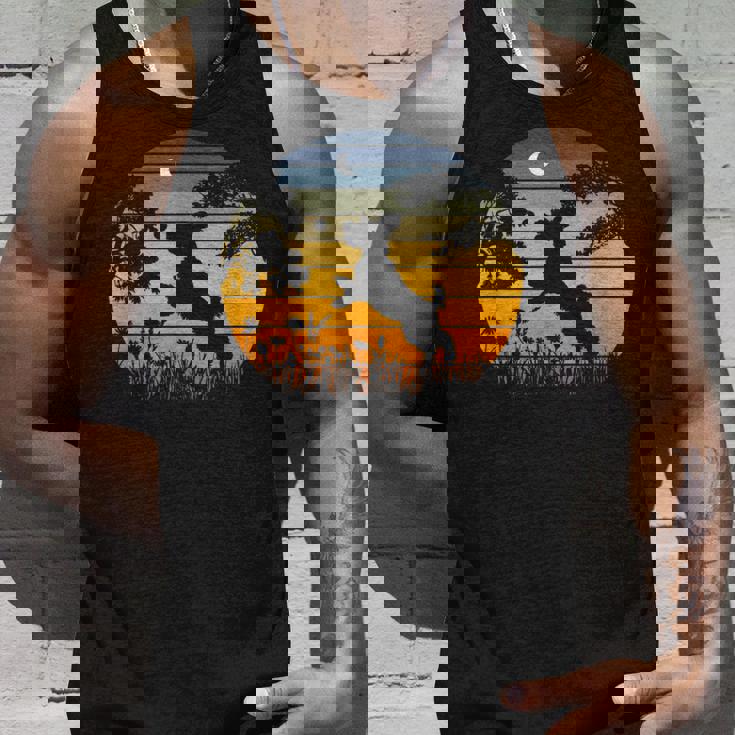 Retrointageunset Garden Nature Cockapoo Dog Lover タンクトップ 彼への贈り物