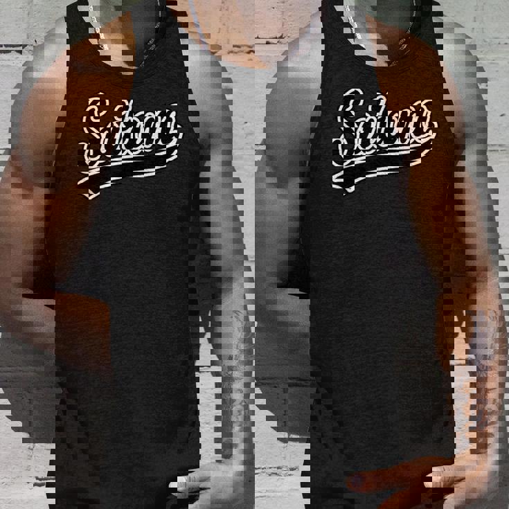 Saitama 埼玉（チームユニフォーム風）【47都道府県】ジモtティ 地元愛 お土産 面白い おしゃれ タンクトップ 彼への贈り物