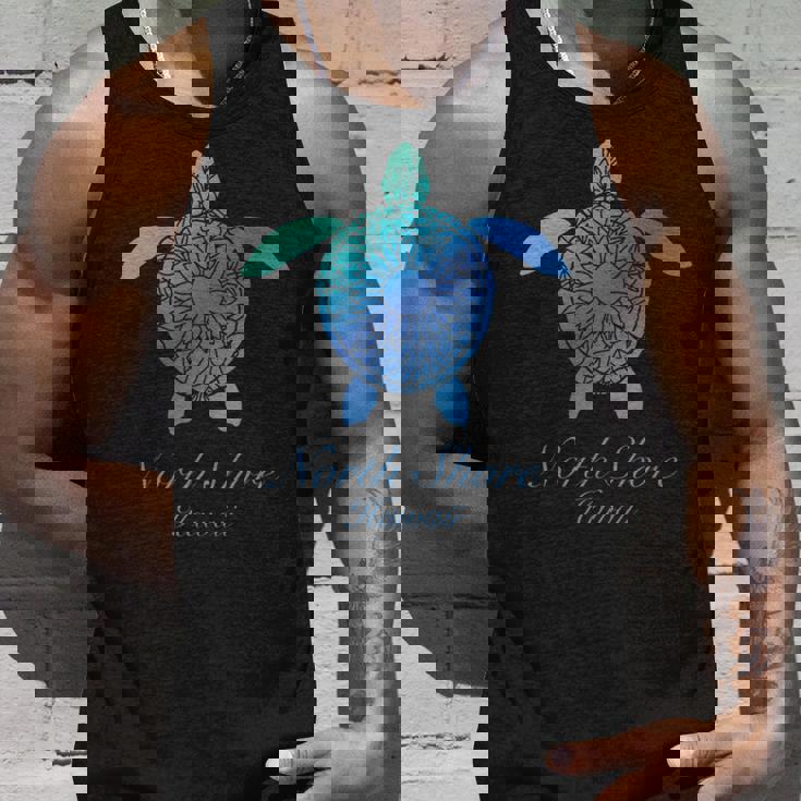 Save The Hawaii ウミガメ ハワイアン ブルー トライバル タートル ホヌ 長袖tシャツ タンクトップ 彼への贈り物