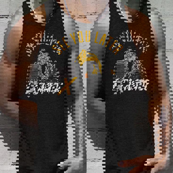 See You Later ショベルカードライバー タンクトップ 彼への贈り物