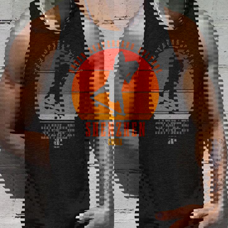 Shenzhen China スケートボーダーアーバン スケートボード タンクトップ 彼への贈り物