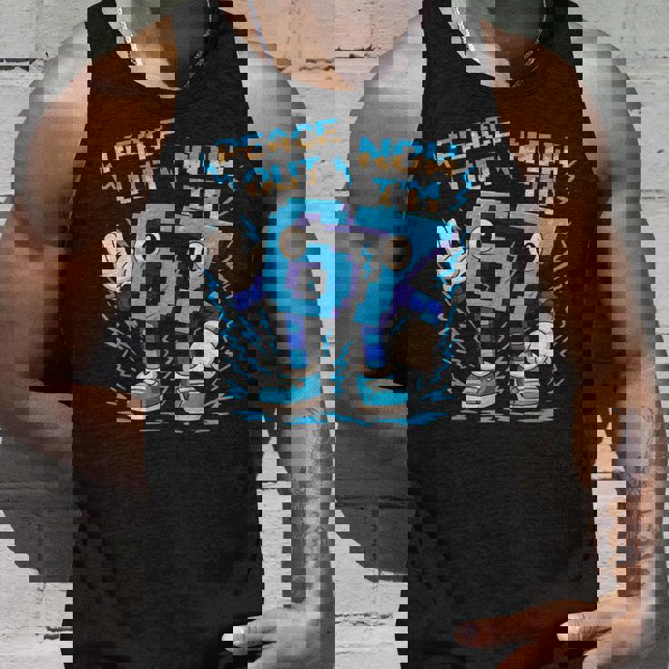 I Was 6 Now I'm 7Ixeven Brainrot 7歳の誕生日 タンクトップ 彼への贈り物