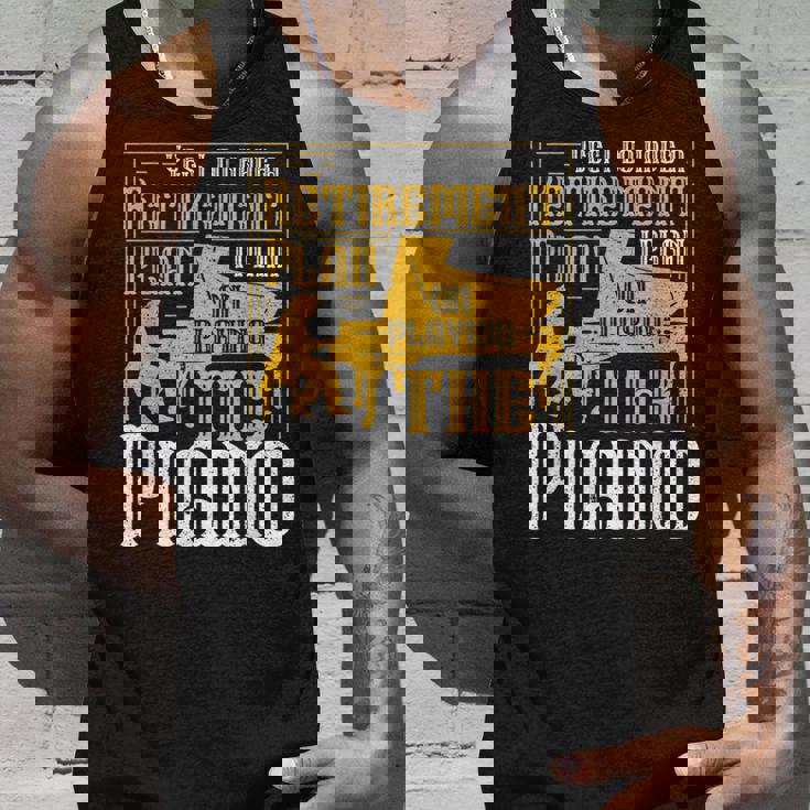 Yes I Do Have A Retirement Plan I Plan The Piano タンクトップ 彼への贈り物