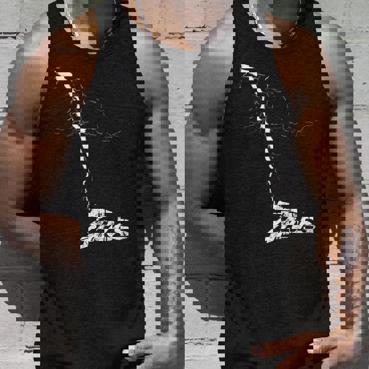 Zeus ギリシャ神話 ギリシャ神話 ギリシャ神 古代ギリシャ 稲妻 タンクトップ 彼への贈り物