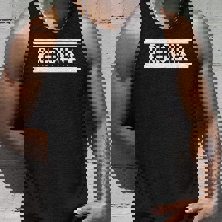 「Riona」ヘボン式「りおな」「リオナ」下の名前 ローマ字 名入れ 名乗り ラテン文字 綴り タンクトップ 彼への贈り物