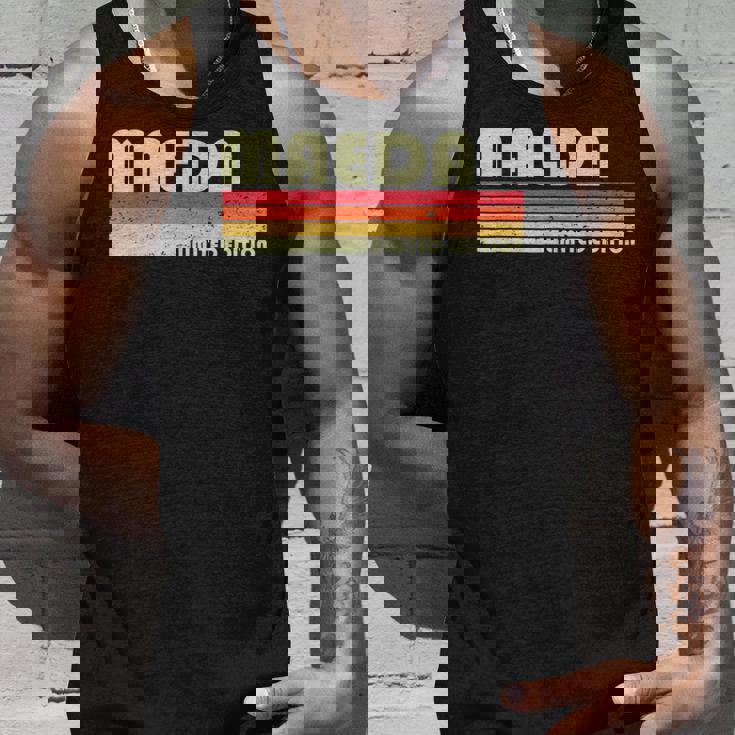 【前田 まえだ】名前 名字 家族お揃い ギャグ ネタ ウケ狙い 贈り物 ギフト 面白い おもしろ タンクトップ 彼への贈り物