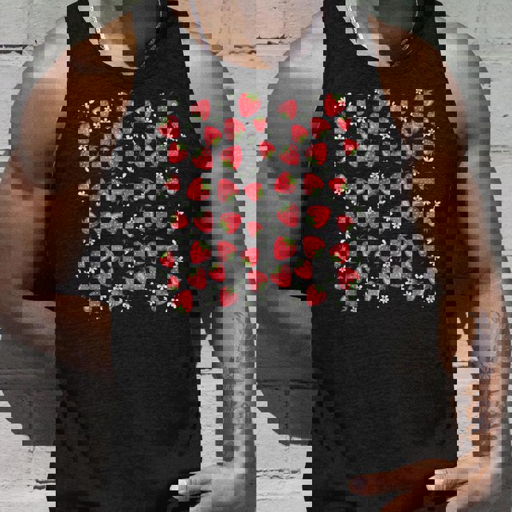 かわいいいちご原宿 美的いちご柄 タンクトップ 彼への贈り物