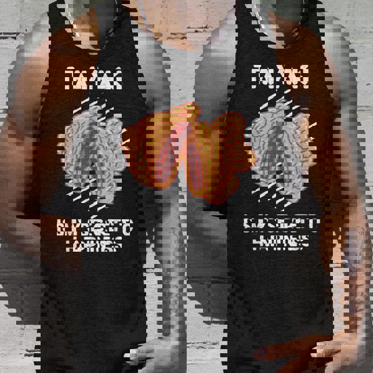 かわいいたい焼き料理は幸せの秘密 たい焼き好き。 タンクトップ 彼への贈り物