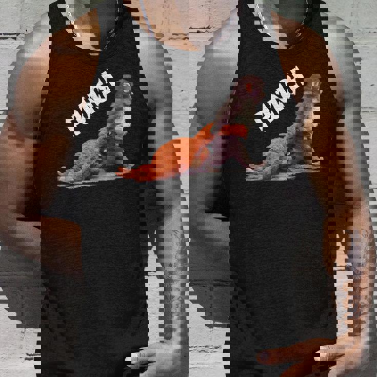 かわいい赤ちゃん猿の名前付きパンチシャツパンチモンキーサポーター タンクトップ 彼への贈り物