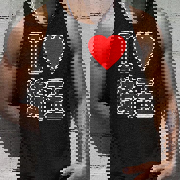 アイラブ・埼玉（I Love ハート）Big 大きな文字【47都道府県】Jimo-T ジモティ お土産 タンクトップ 彼への贈り物