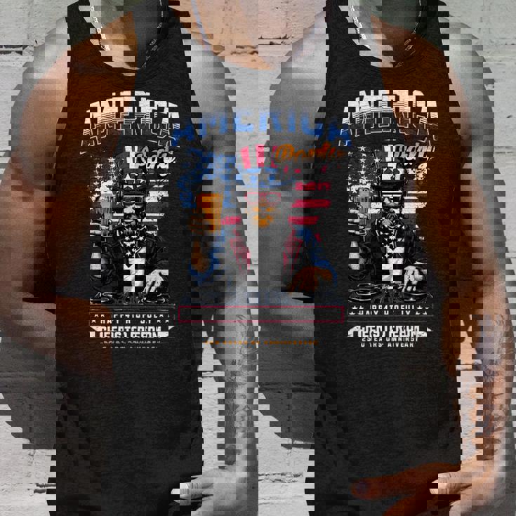 アメリカハッピー250 7月4日 独立記念日 長袖tシャツ タンクトップ 彼への贈り物